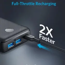 پاوربانک 20 هزار میلی آمپر انکر Anker PowerCore Select 20000mAh A1363