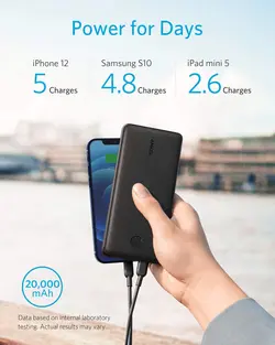 پاوربانک 20000 میلی آمپر ساعت انکر | Anker PowerCore Metro Essential PD A1287