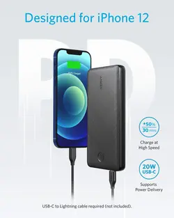 پاوربانک 20000 میلی آمپر ساعت انکر | Anker PowerCore Metro Essential PD A1287