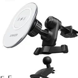 پایه نگهدارنده گوشی و شارژر وایرلس انکر مدل PowerWave A2931 توان 7.5 وات