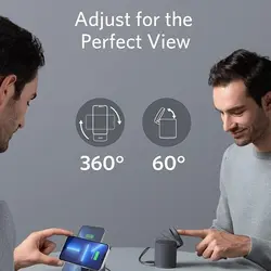 پایه نگهدارنده و شارژر وایرلس انکر مدل PowerWave MagGo B2568