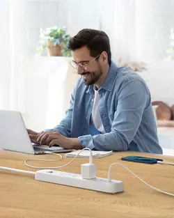 چند راهی برق ۲ متری انکر Powerextend 3 PD – مدل A9136