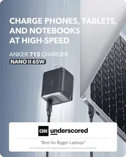 شارژر دیواری 65 وات انکر Anker Nano II 65W A2663
