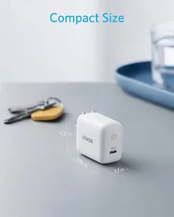 شارژر دیواری انکر ۱۸W Power Delivery USB C -مدل A2019