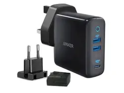 شارژر دیواری انکر ۶۵ وات PowerPort III 3-Port – مدل A2033