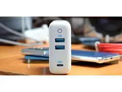 شارژر دیواری انکر ۶۵ وات PowerPort III 3-Port – مدل A2033