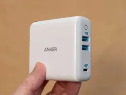 شارژر دیواری انکر ۶۵ وات PowerPort III 3-Port – مدل A2033