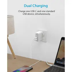 شارژر دیواری انکر PowerPort PD+ 33w – مدل A2626