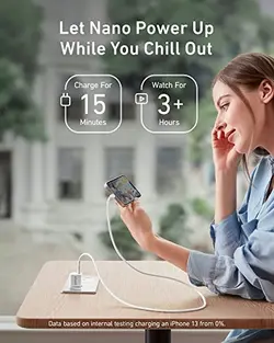 شارژر دیواری انکر مدل Anker Powerport Nano III UK 20w A2633