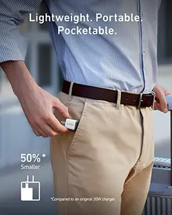 شارژر دیواری انکر مدل Anker Powerport Nano III UK 20w A2633