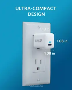 شارژر دیواری انکر مدل Anker Powerport Nano III EU 20w A2633