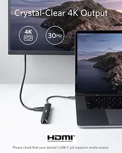 هاب انکر PowerExpand+ 5 in 1 USB-C -مدل A8338