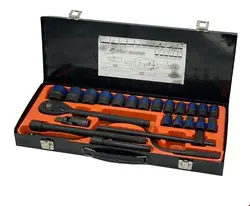 جعبه بکس مشکی 24 پارچه KING TOOLS