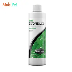 محلول افزایش استرانسیم آب شور سیچم seachem Reef Strontium سایز 250 میلی لیتر