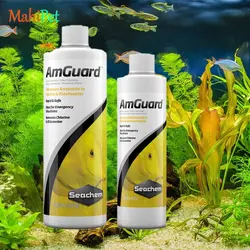 محلول ضد آمونیاک و کلر قوی سیچم seachem Amguard سایز 250 میلی گرم