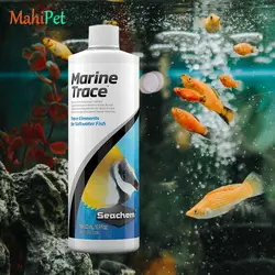 محلول عناصر کمیاب ماهی آب شور سیچم  seachem Marine Trace سایز 500 میلی لیتر