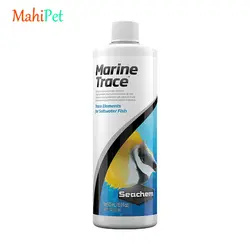 محلول عناصر کمیاب ماهی آب شور سیچم  seachem Marine Trace سایز 500 میلی لیتر