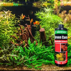 کود کربن مایع آکواریوم گرینر Green Carbo حجم 500 میلی لیتر