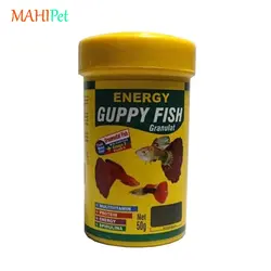 غذای ماهی انرژی مدل گوپی فیش گرانولت Guppy Fish Granulat وزن 50 گرم