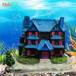 دکور آکواریوم کلبه پلی استر کد 512