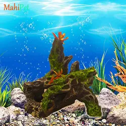 دکور آکواریوم پلی استر کنده درخت کد 405