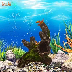 دکور آکواریوم پلی استر کنده درخت کد 405