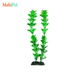 گیاه مصنوعی آکواریوم کد 210 مدل برگ شویدی سبز