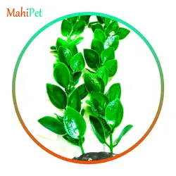 گیاه مصنوعی آکواریوم کد 310 مدل برگ درشت سبز