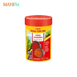 خرید غذای تقویت رنگ ماهی دیسکس قرمز سرا Sera Color Granules وزن 45 گرم - ماهی پت| فروشگاه اینترنتی آکواریوم و ماهی