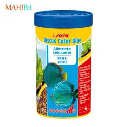 خرید غذای تقویت رنگ ماهی دیسکس آبی سرا Sera Color Granules وزن 45 گرم - ماهی پت| فروشگاه اینترنتی آکواریوم و ماهی