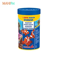 خرید غذای ماهی آب شور سرا Sera Marine granules وزن 112 گرم - ماهی پت| فروشگاه اینترنتی آکواریوم و ماهی