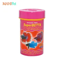 غذای پولکی سوپر بتا اوشن فری Super Betta وزن 22 گرم