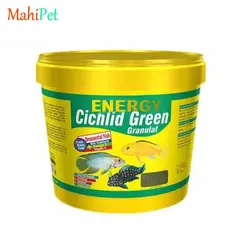 خرید غذای گرانول ماهی سیچیلاید انرژی energy cichlid green granulat وزن 100 گرم - ماهی پت| فروشگاه اینترنتی آکواریوم و ماهی