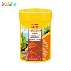 خرید غذای پولکی ماهی گلدفیش سرا sera goldfish flakes وزن 250 گرم - ماهی پت| فروشگاه اینترنتی آکواریوم و ماهی