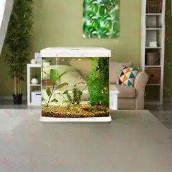 آکواریوم مکانیزه آکوا مدل DG-500 به همراه دماسنج دیجیتال