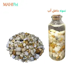 شن آکواریوم مرواریدی سایز درشت بسته 1 کیلوگرمی