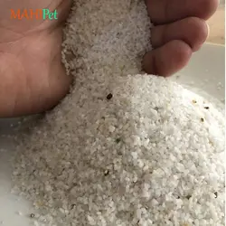 شن آکواریوم سیلیس سفید ممتاز بسته 5 کیلوگرمی