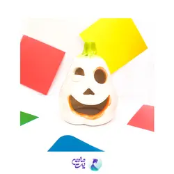 دکور آکواریوم سفالی طرح کدو کد K33