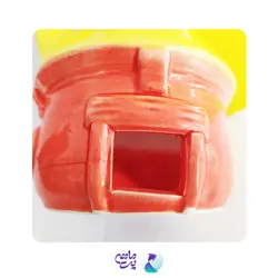 دکور سرامیکی آکواریوم طرح خانه اسمورف بزرگ کد K54