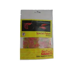 غذای ماهی زبرا مدل special flakes وزن 20 گرم