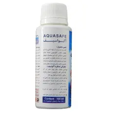 محلول آب آکواریوم آکواسیف آکوالایف مدل safe100 حجم 100 میلی لیتر