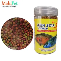 غذای ماهی کیبا استار مدل Cichlid وزن 350 گرم