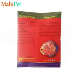 غذای ماهی گلدن فونیکس مدل BLOODWORM وزن 20 گرم