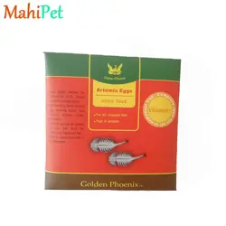 غذای ماهی گلدن فونیکس مدل ARTEMIA EGGS وزن 20گرم