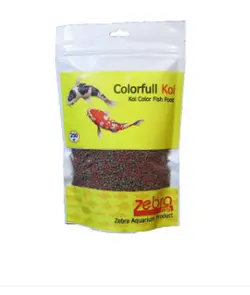 غذای ماهی زبرا مدل Colorfull Koi وزن 250 گرم