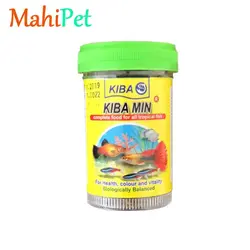 غذای ماهی کیبا مدل KIBA MIN وزن 60 گرم