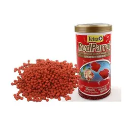 غذا ماهی تترا مدل RED Parrot وزن 110 گرم
