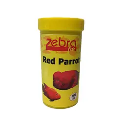 غذای ماهی زبرا مدل red parrot وزن 500 میل
