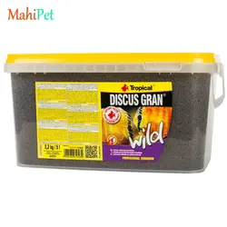 غذای مخصوص ماهی دیسکس تروپیکال Discus Gran Wild وزن 50 گرم
