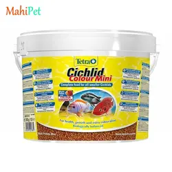 غذای مخصوص ماهی تترا سیچلاید colour mini وزن 100 گرم